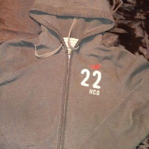 Hollister zip up jacket
